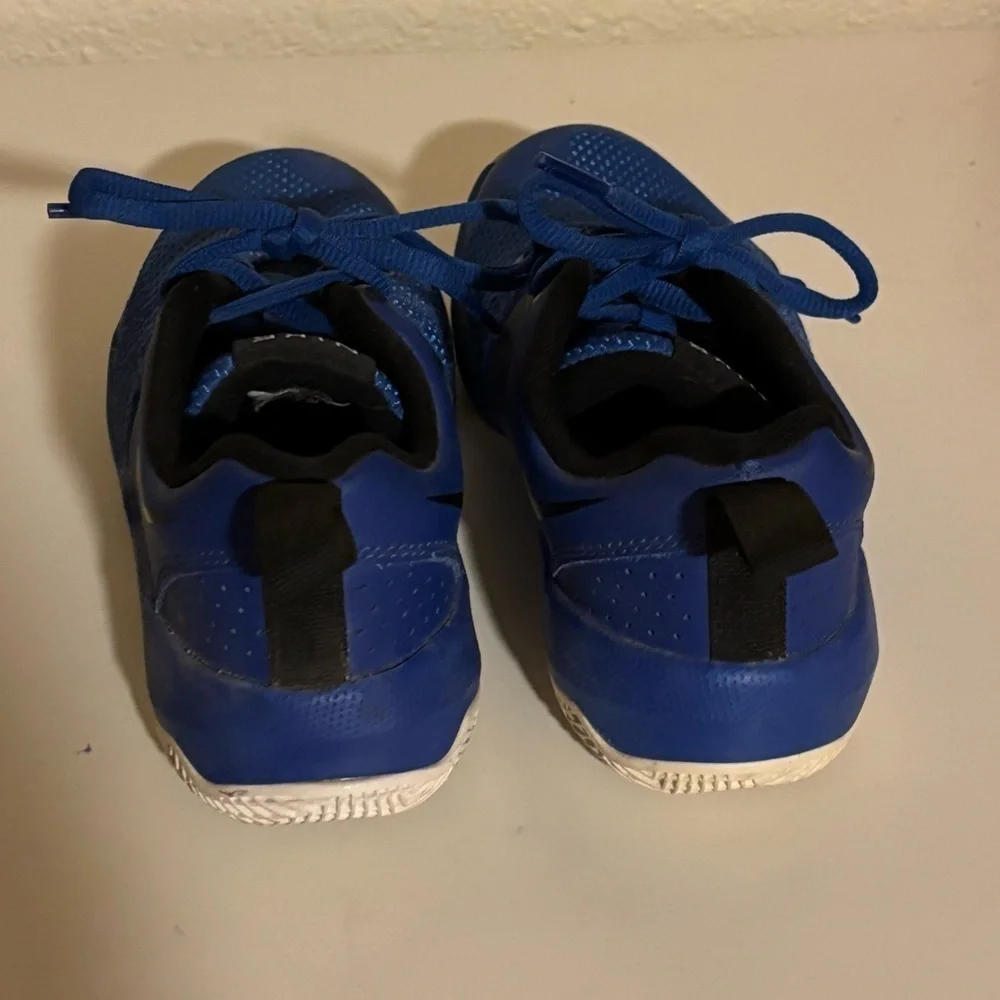 Nike Low Top Hustle Quick Basketball Shoes Blue Sz 13
